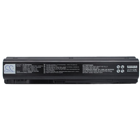 Bsc Preferred HP dv9000T Pavilion dv9000Z Pavilion Pavilion 6600mAh and Notebook Repl. Battery CS-HDV9000HB